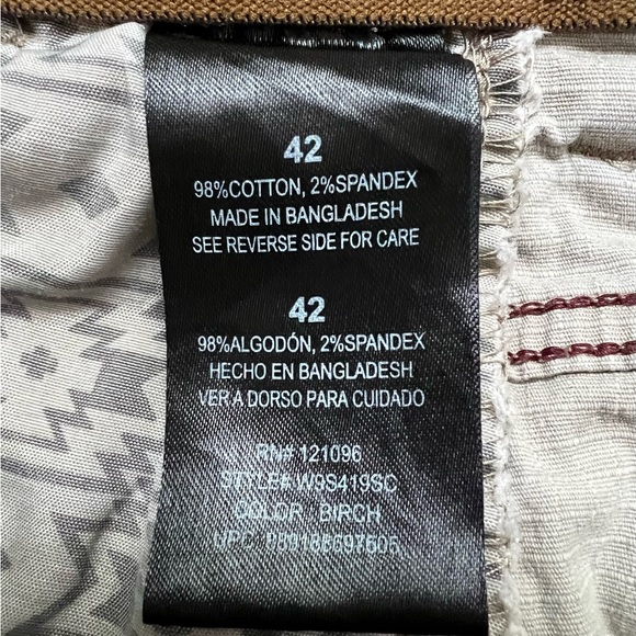 Weatherproof shorts, zip pocket, belt loops, birch (khaki) Size 42 runs big VGUC - Picture 10 of 13